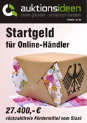 Stargeld für Onlinehändler, auktionsideen.de